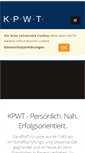 Mobile Screenshot of kpwt.de